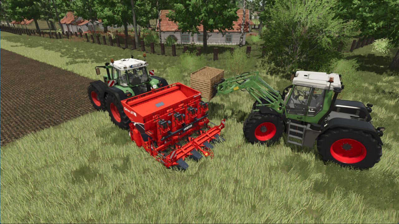 Ефективний Grimme Receiving Hopper з Автоматичним Складанням Палет для Farming Simulator 25