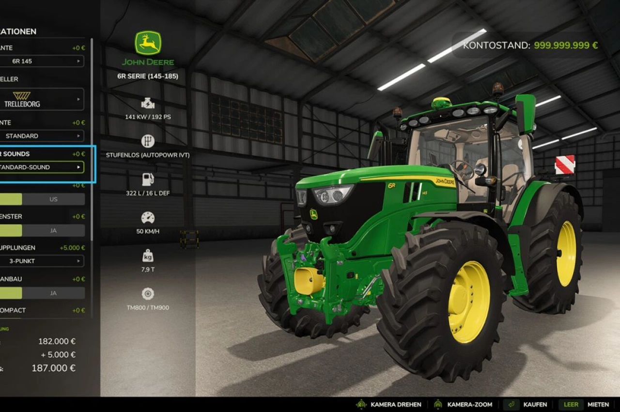 Скрипт More Motor Sounds для Farming Simulator 25