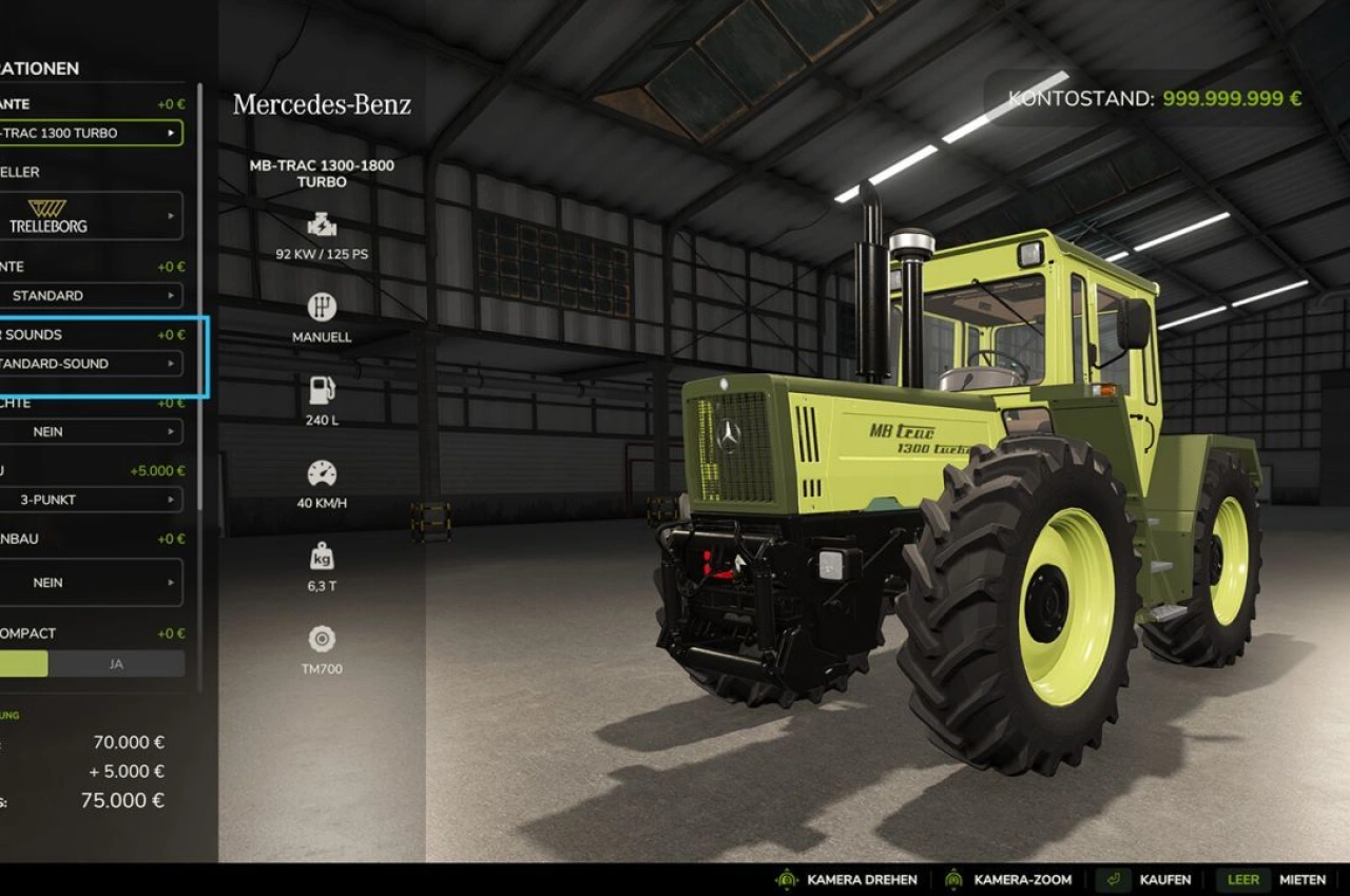 Скрипт More Motor Sounds для Farming Simulator 25