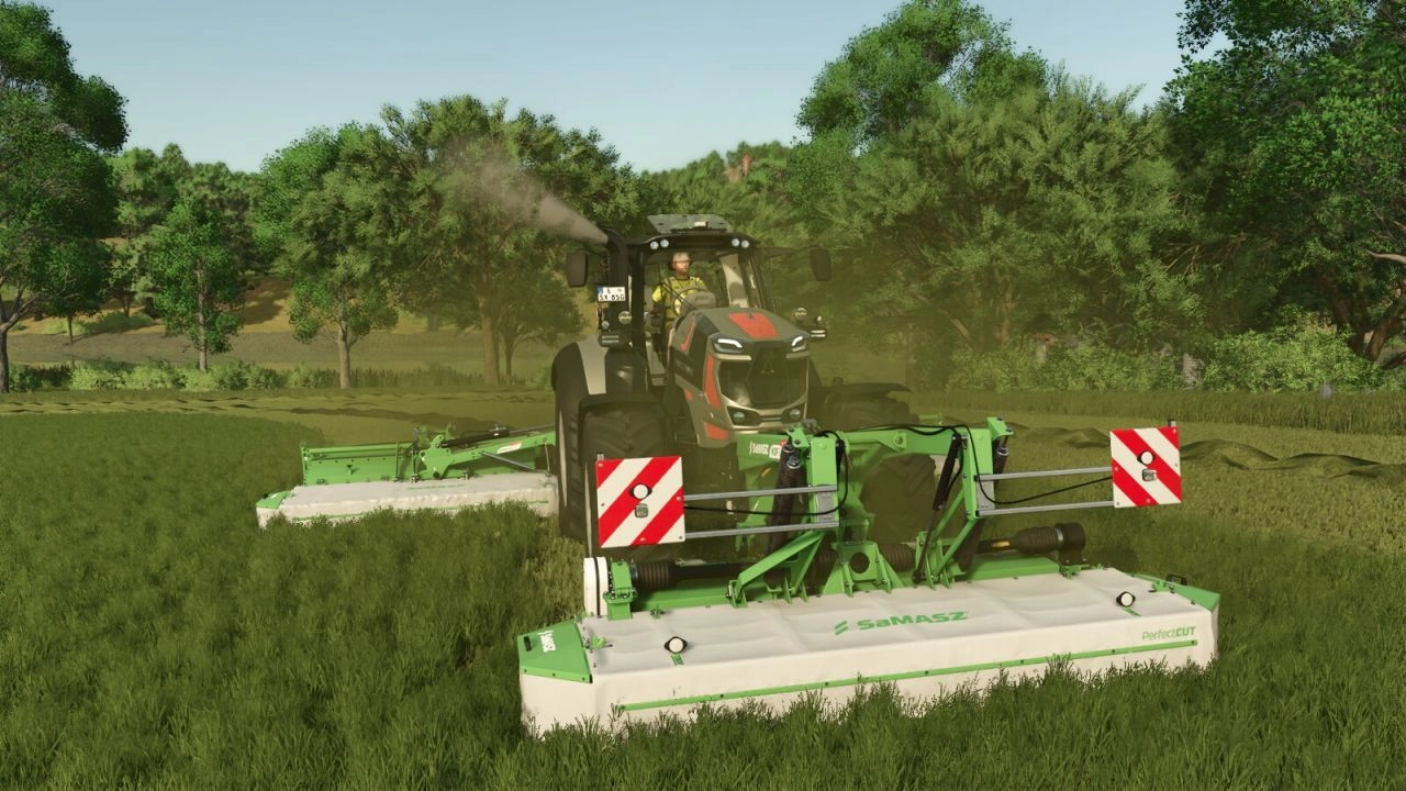 Трактор Deutz Fahr Series 8 TTV для Farming Simulator 25