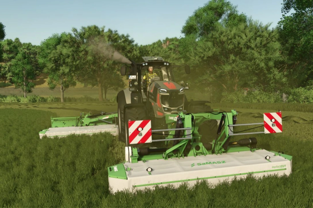 Трактор Deutz Fahr Series 8 TTV для Farming Simulator 25