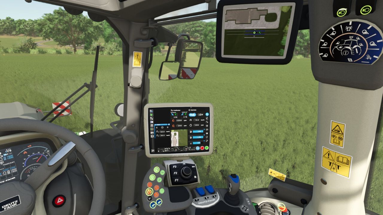 Трактор Deutz Fahr Series 8 TTV для Farming Simulator 25