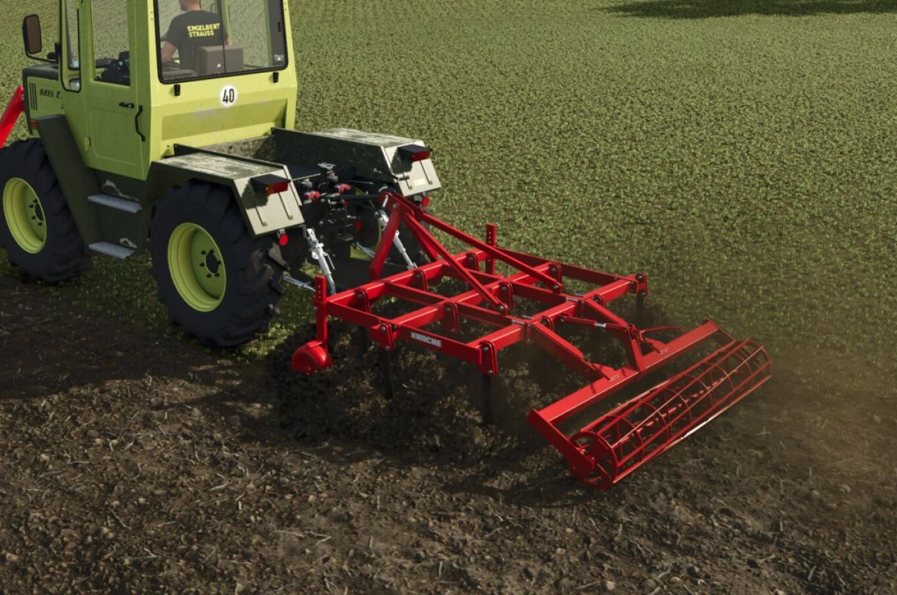 Культиватор Knoche SL9 для Farming Simulator 25