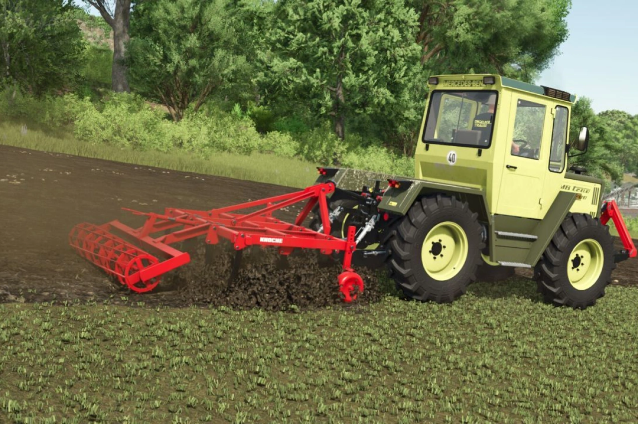 Культиватор Knoche SL9 для Farming Simulator 25