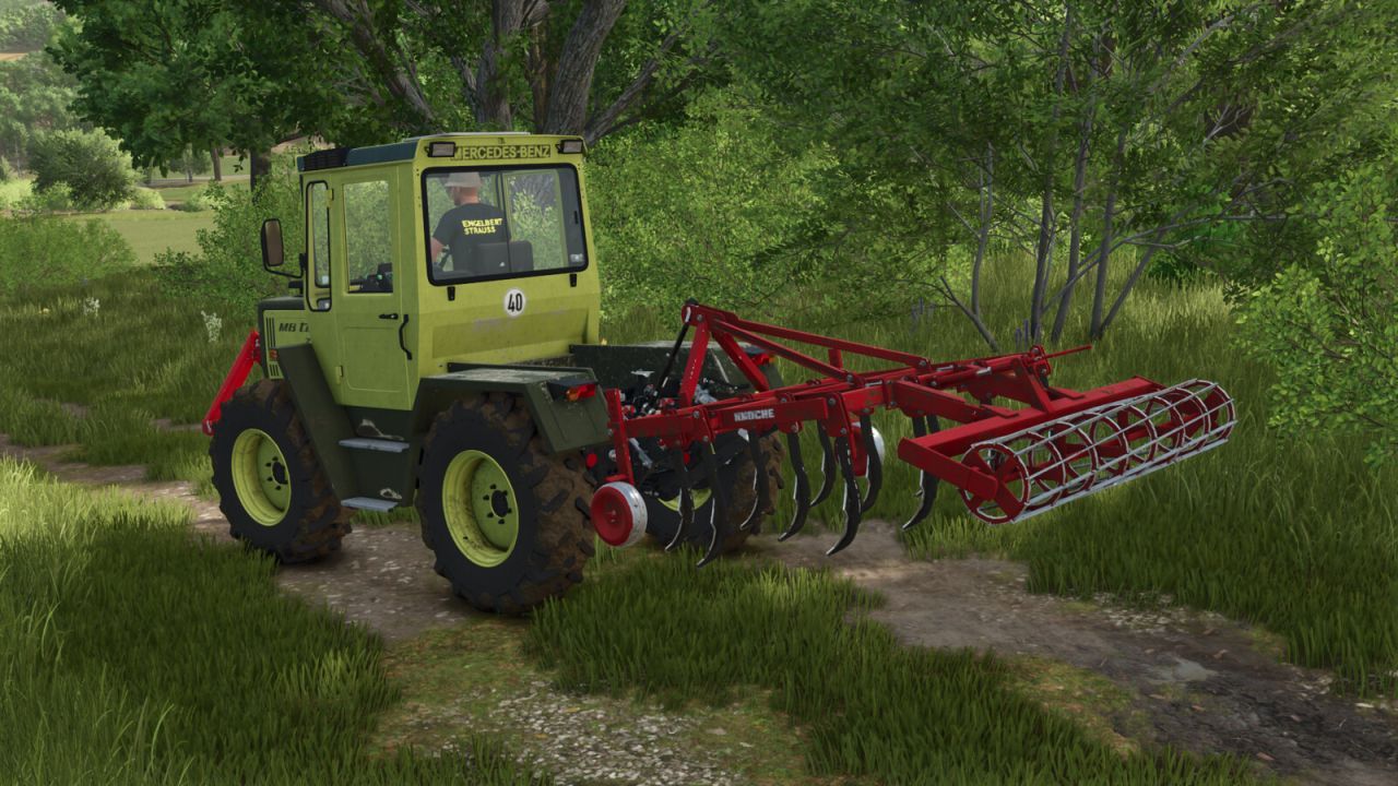 Культиватор Knoche SL9 для Farming Simulator 25