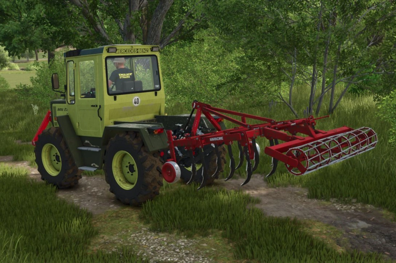 Культиватор Knoche SL9 для Farming Simulator 25