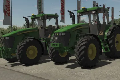 Потужний Трактор John Deere 7020 Series (7720/7820/7920) для Farming Simulator 25 — 1