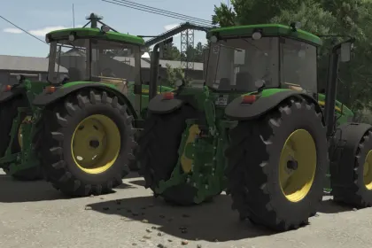 Потужний Трактор John Deere 7020 Series (7720/7820/7920) для Farming Simulator 25 — 2