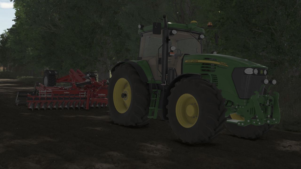 Потужний Трактор John Deere 7020 Series (7720/7820/7920) для Farming Simulator 25