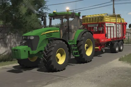 Потужний Трактор John Deere 7020 Series (7720/7820/7920) для Farming Simulator 25 — 4