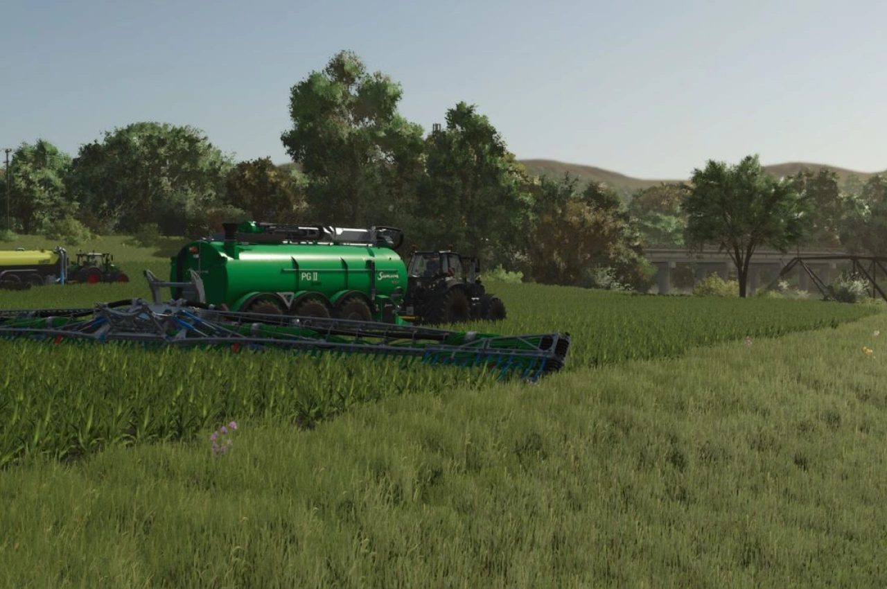 Розкидач рідкого гною Bomech Multi Profi 21/15 для Farming Simulator 25