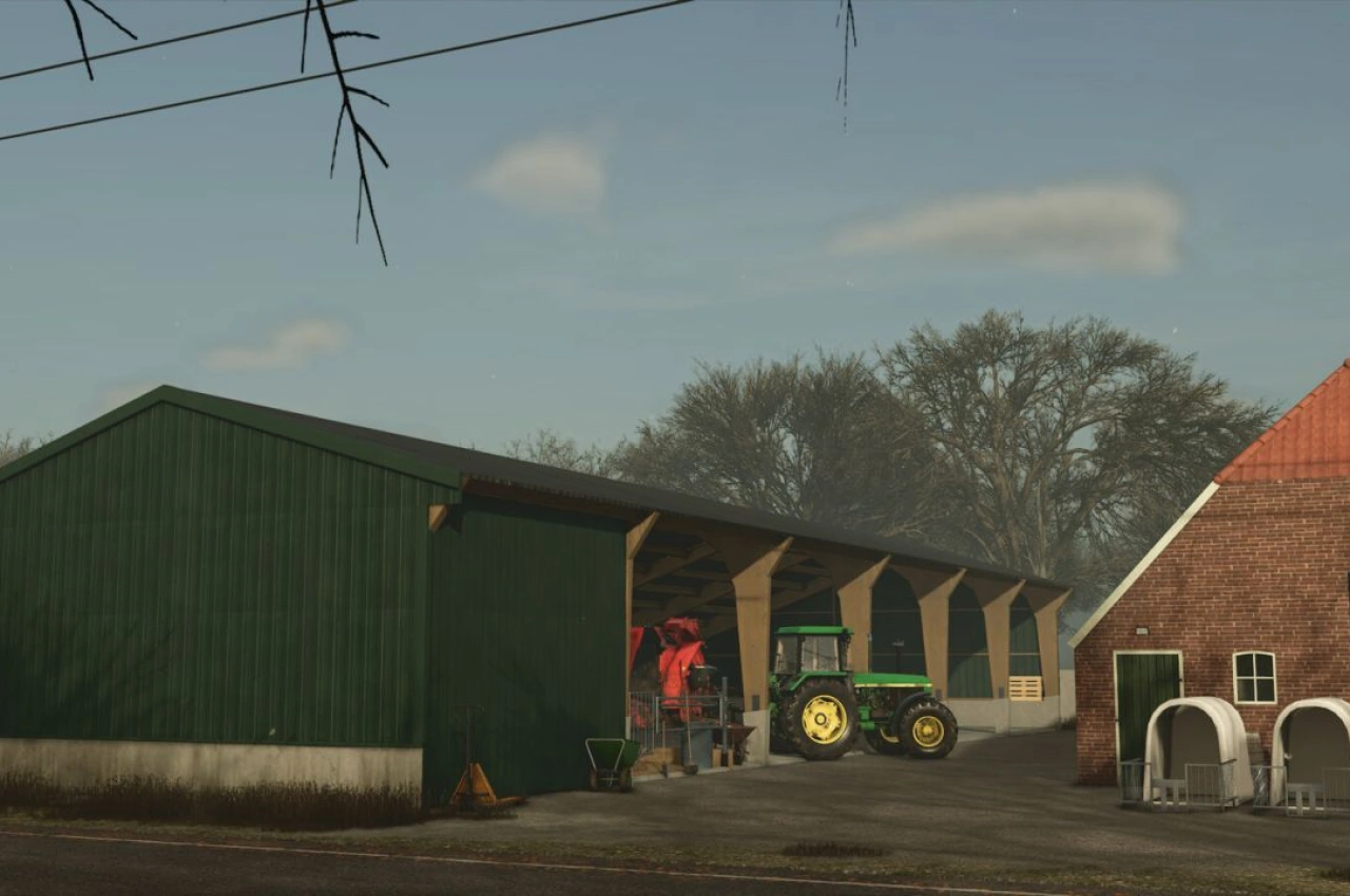 Пакет сараїв для Farming Simulator 25