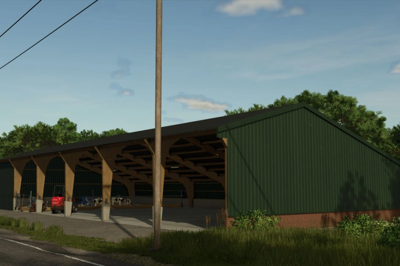 Пакет сараїв для Farming Simulator 25