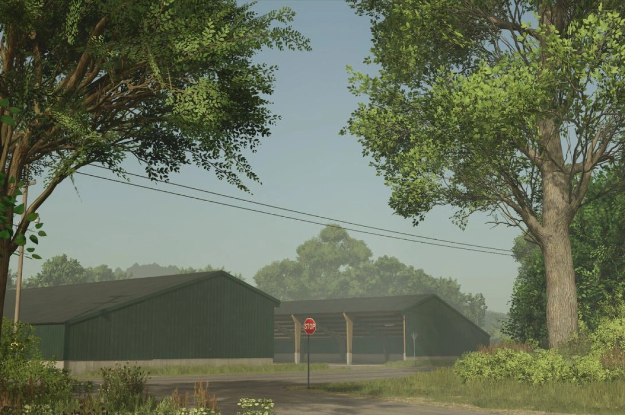 Пакет сараїв для Farming Simulator 25