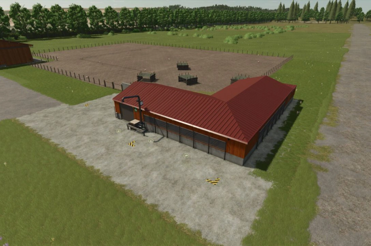Свинарник для Farming Simulator 25