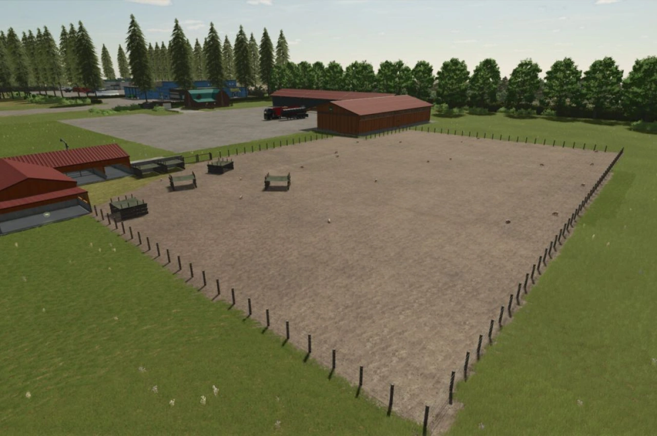 Свинарник для Farming Simulator 25
