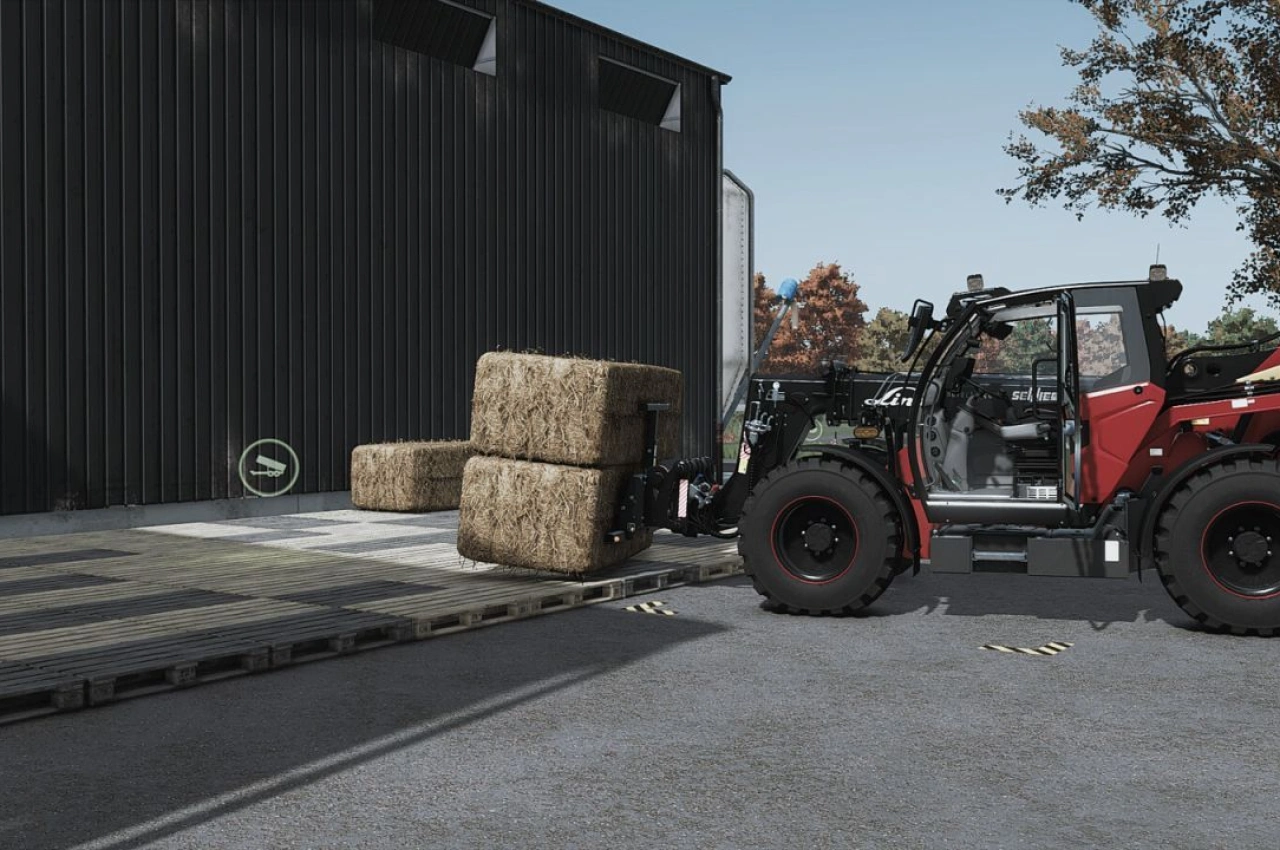 Склад для тюків для Farming Simulator 25