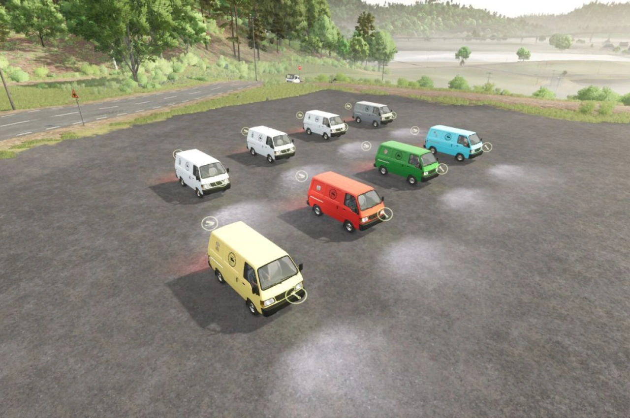 Система розподілу продуктів для Farming Simulator 25