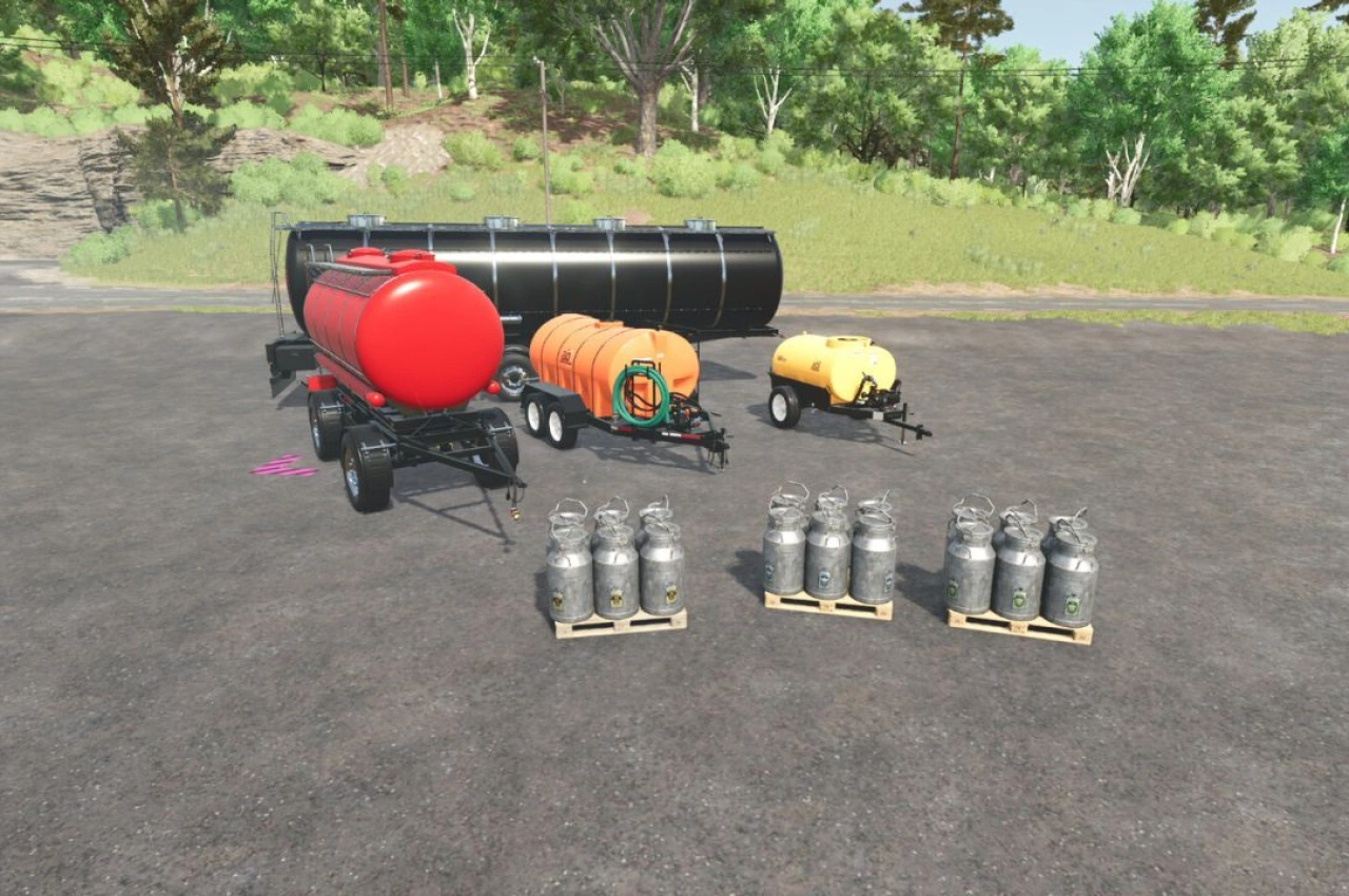 Система розподілу продуктів для Farming Simulator 25