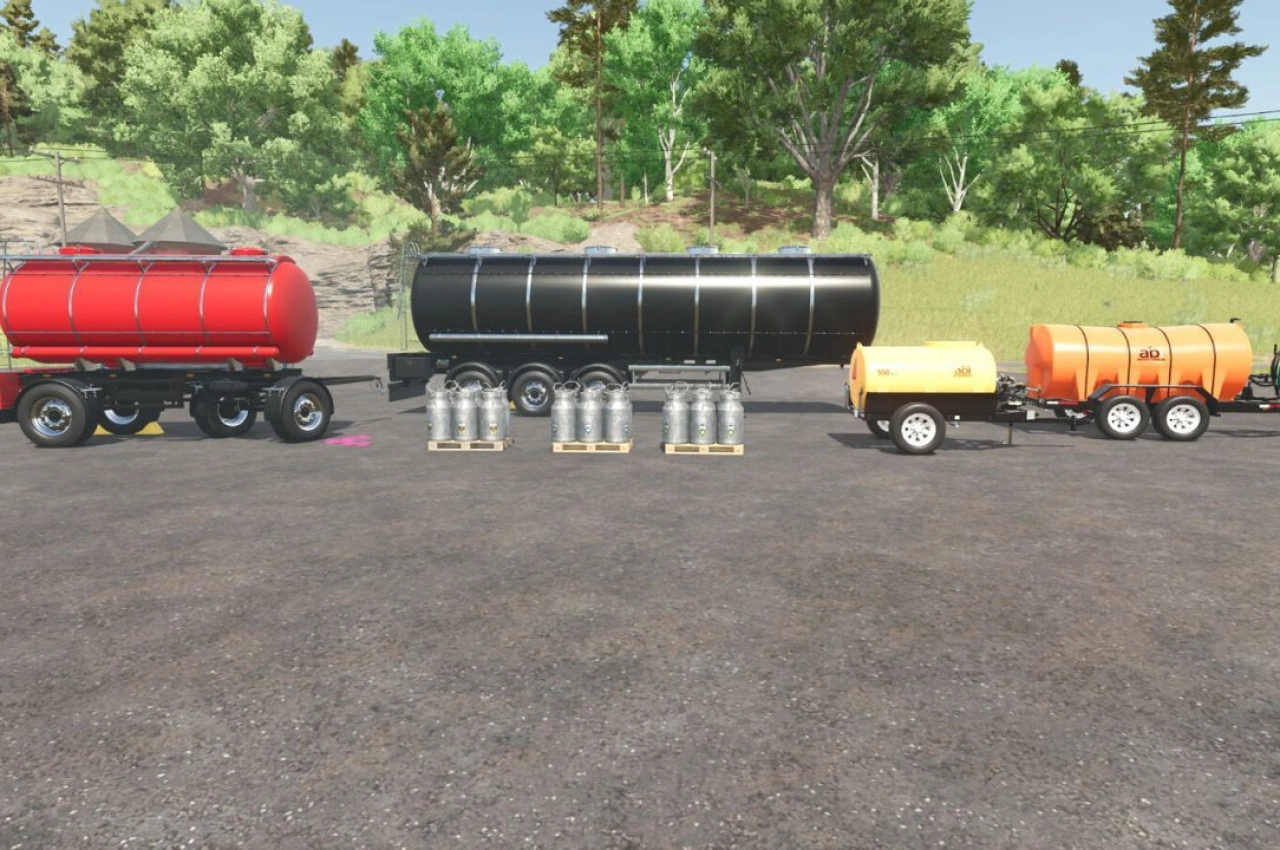 Система розподілу продуктів для Farming Simulator 25