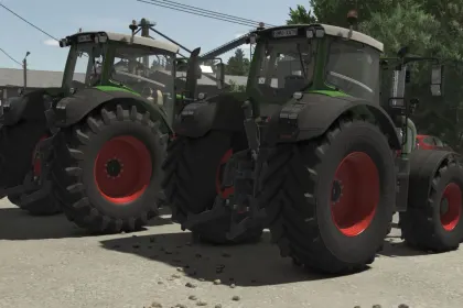 Ефективний Трактор Fendt 800 Vario S4 — Швидкість 63 км/год та 4 Моделі для FS25