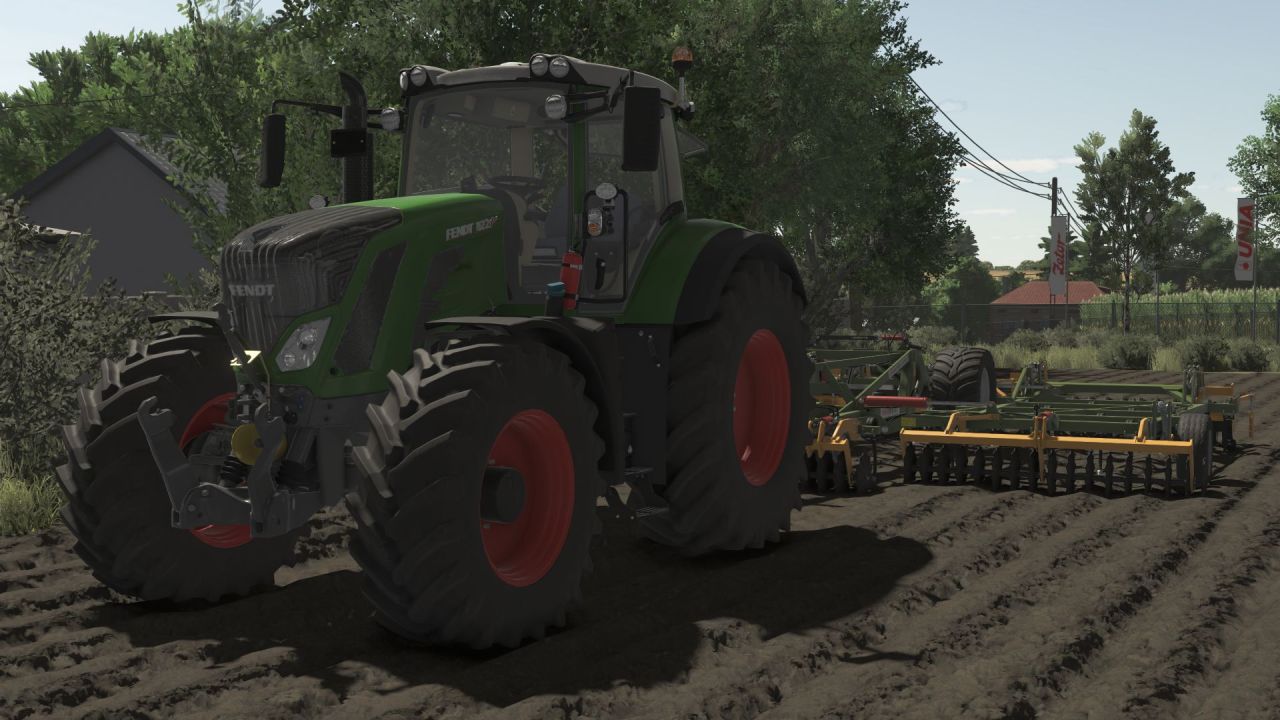 Effizienter Traktor Fendt 800 Vario S4 — Geschwindigkeit 63 km/h und 4 Modelle für FS25