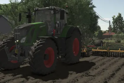 Ефективний Трактор Fendt 800 Vario S4 — Швидкість 63 км/год та 4 Моделі для FS25