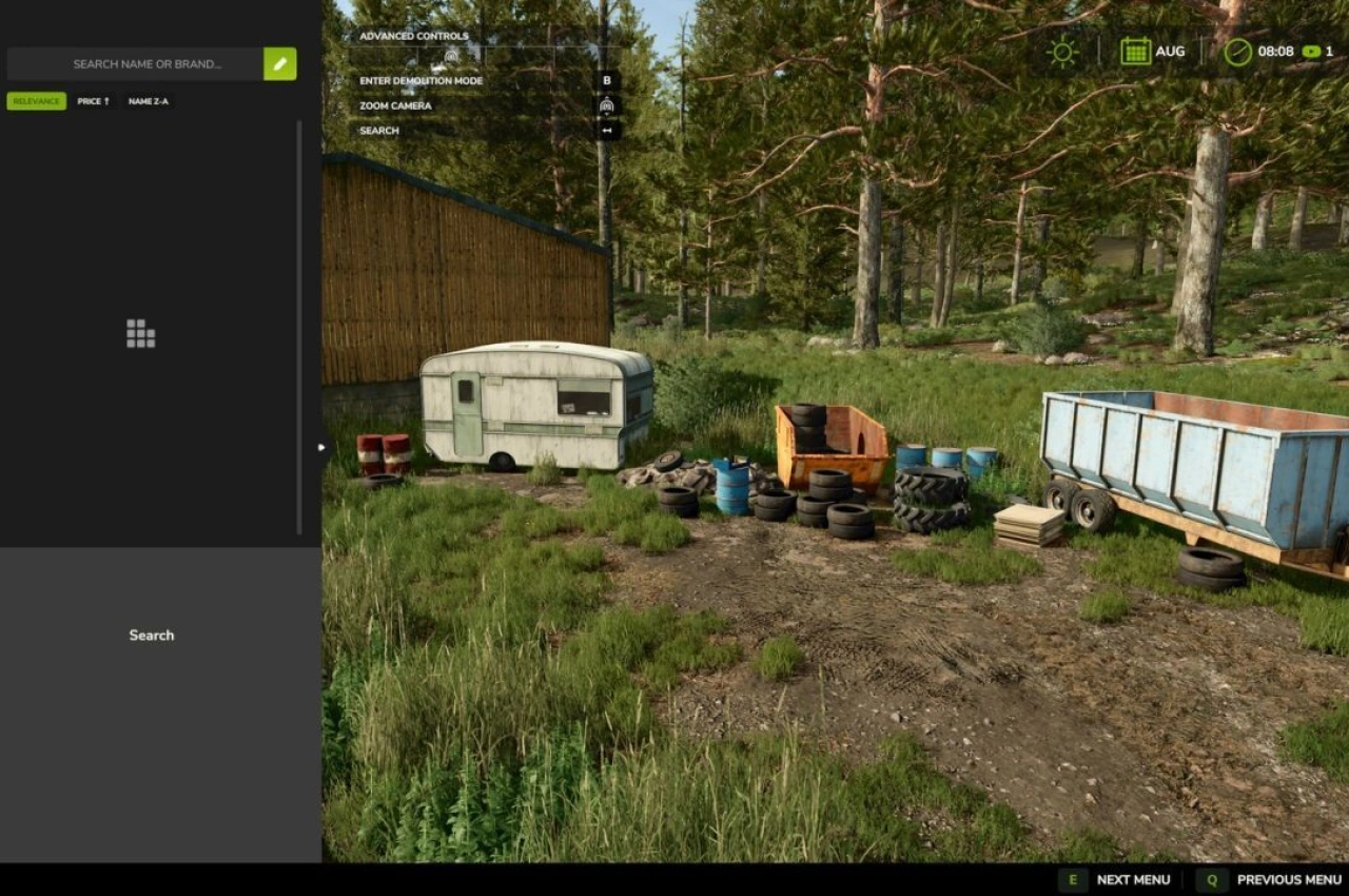 Скрипт Construction Search для Farming Simulator 25
