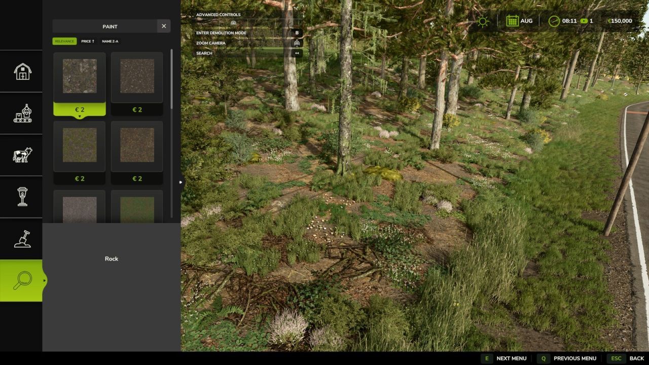 Скрипт Construction Search для Farming Simulator 25