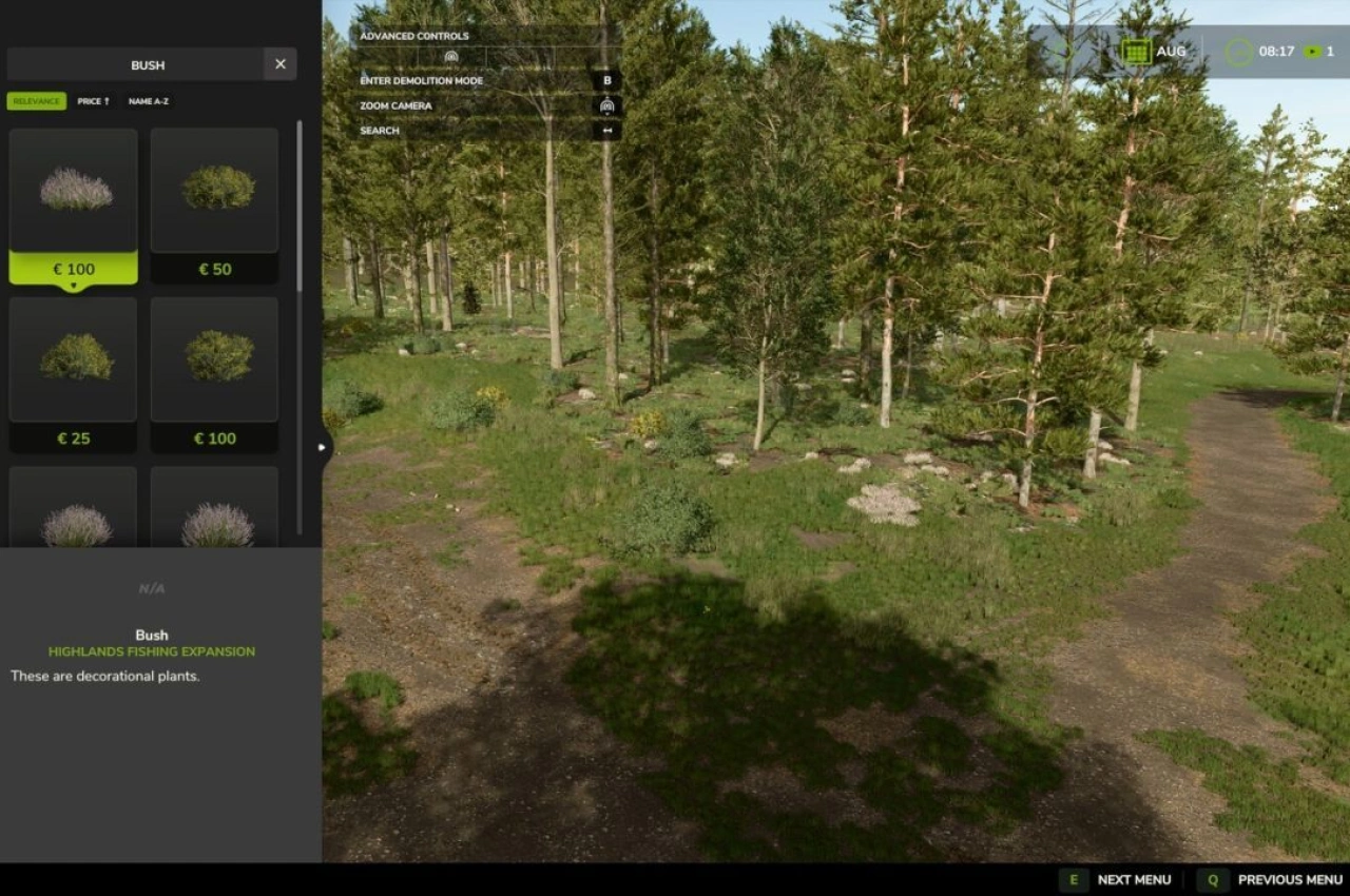 Скрипт Construction Search для Farming Simulator 25