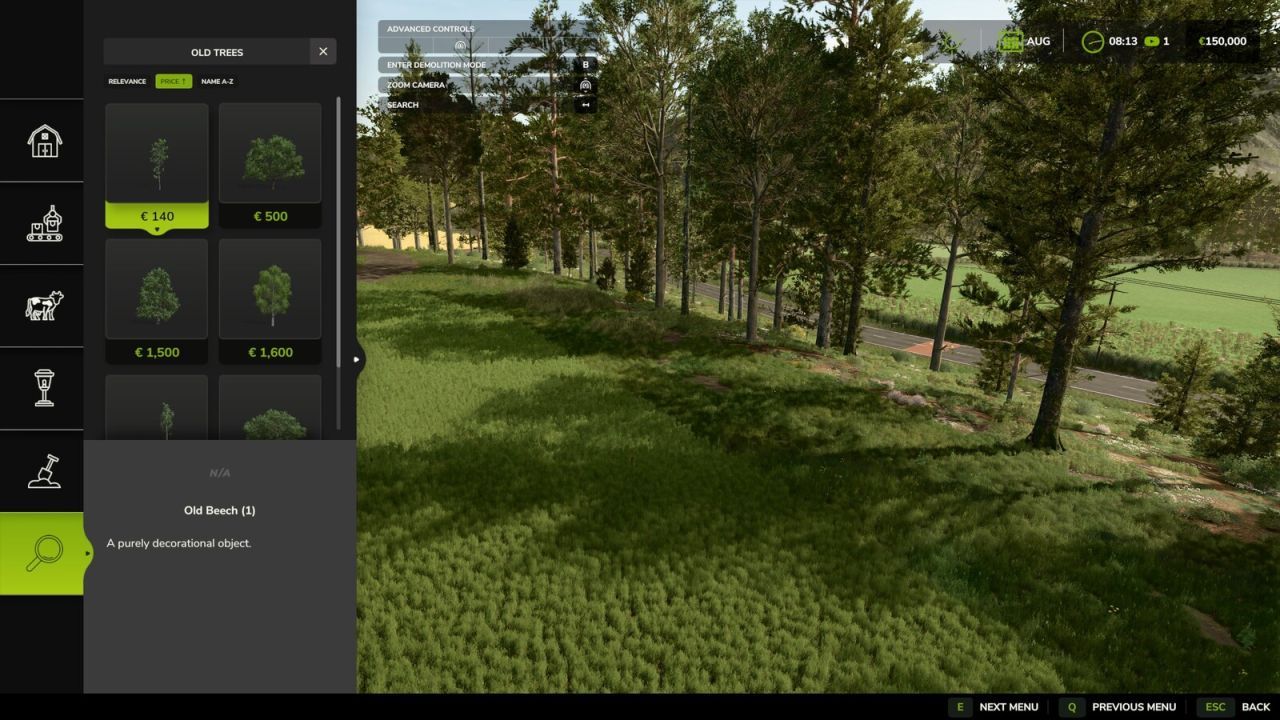 Скрипт Construction Search для Farming Simulator 25