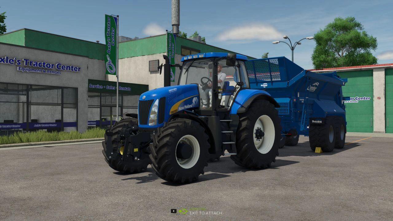 Мод для ручного приєднання знарядь для Farming Simulator 25