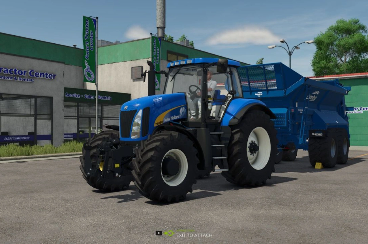 Мод для ручного приєднання знарядь для Farming Simulator 25