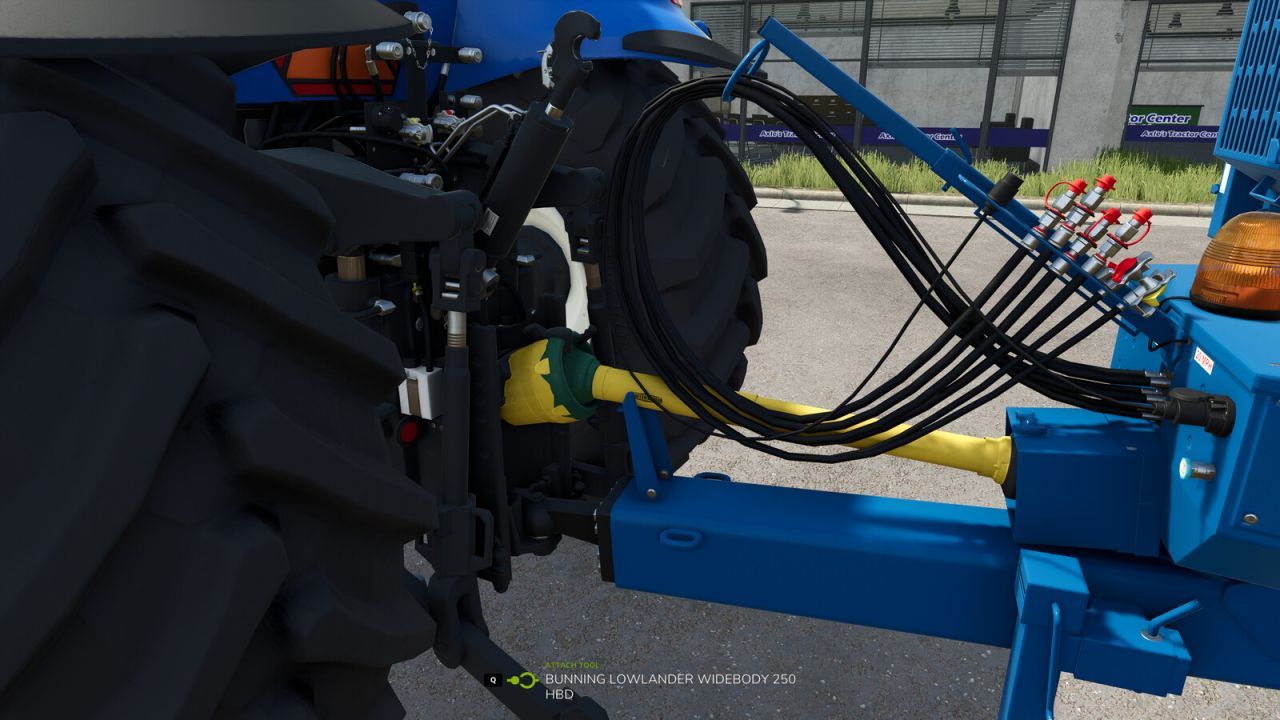 Мод для ручного приєднання знарядь для Farming Simulator 25