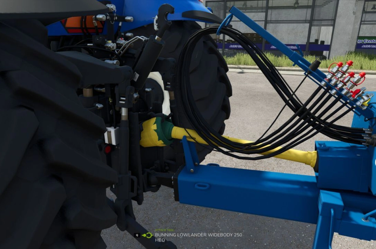 Мод для ручного приєднання знарядь для Farming Simulator 25