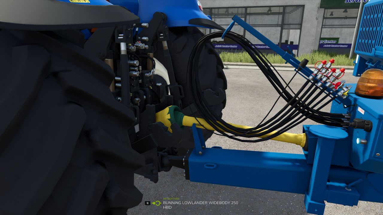 Мод для ручного приєднання знарядь для Farming Simulator 25