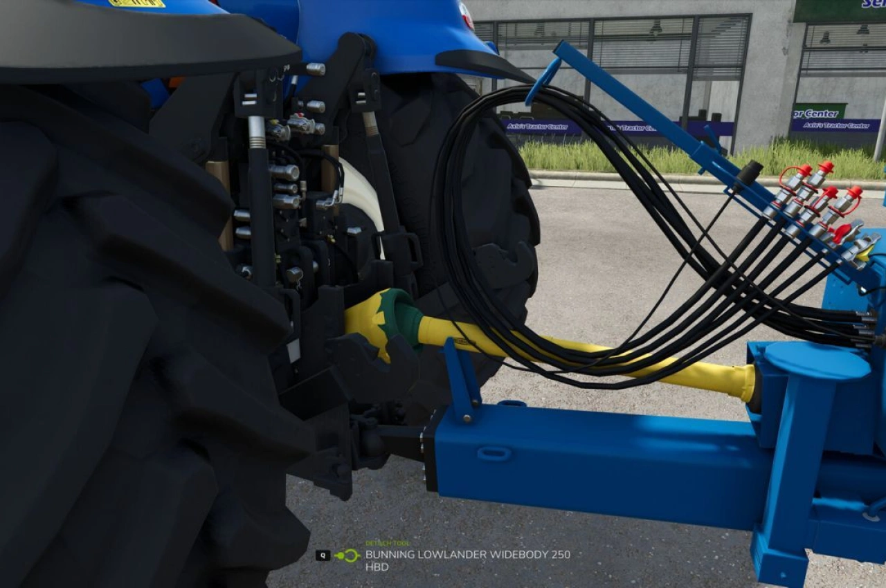 Мод для ручного приєднання знарядь для Farming Simulator 25