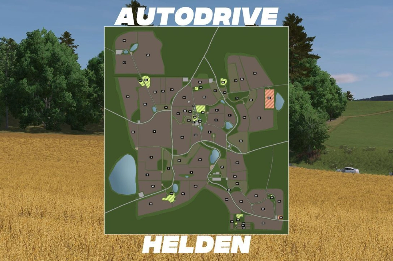Курс Autodrive Helden для Farming Simulator 25