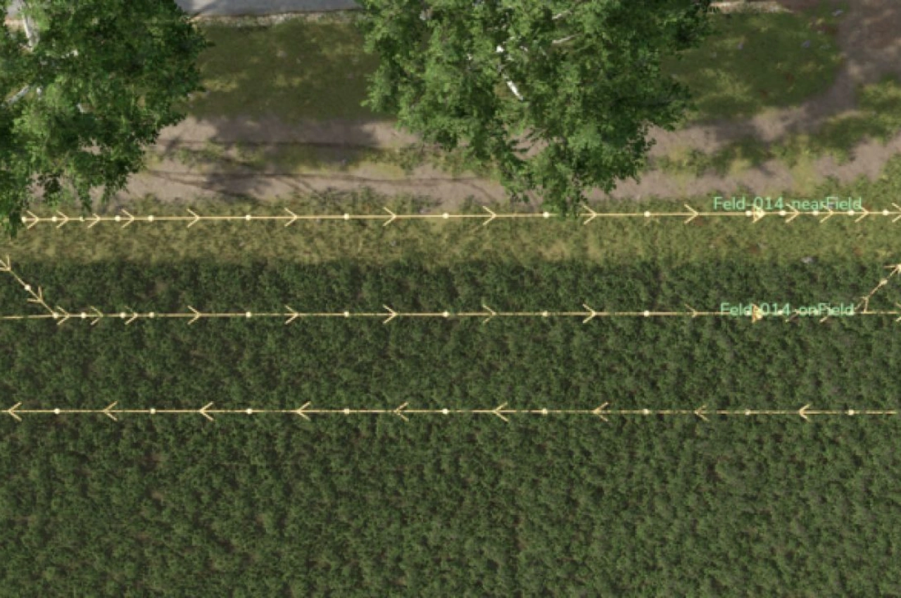 Точка поля AutoDrive для Farming Simulator 25