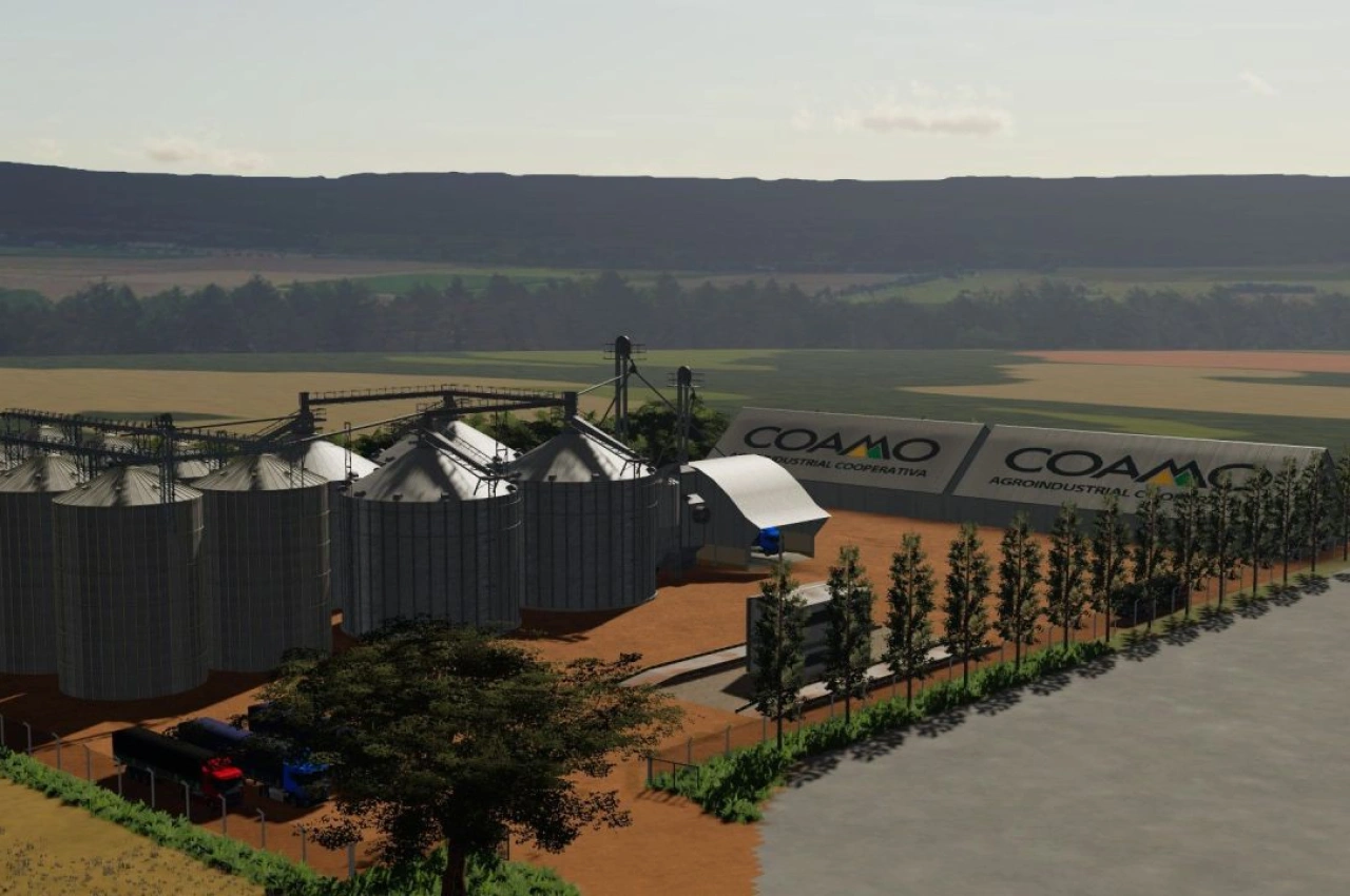 Карта Fazenda Conquista для Farming Simulator 22