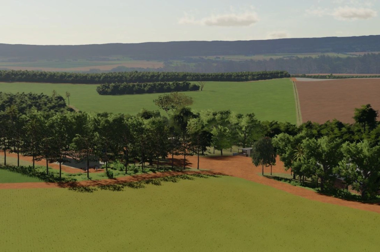 Карта Fazenda Conquista для Farming Simulator 22