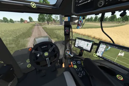 Потужний Трактор Case Puma 185-260 CVXDrive для Швидкої Роботи на Полях у FS25