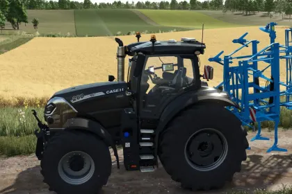 Потужний Трактор Case Puma 185-260 CVXDrive для Швидкої Роботи на Полях у FS25