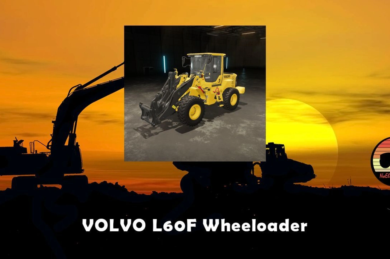 Навантажувач Volvo L60F для Farming Simulator 22