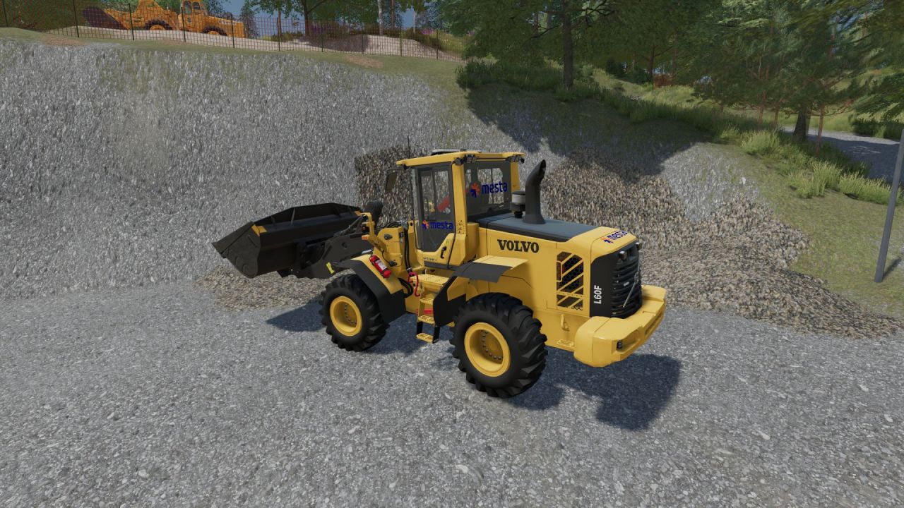 Навантажувач Volvo L60F для Farming Simulator 22