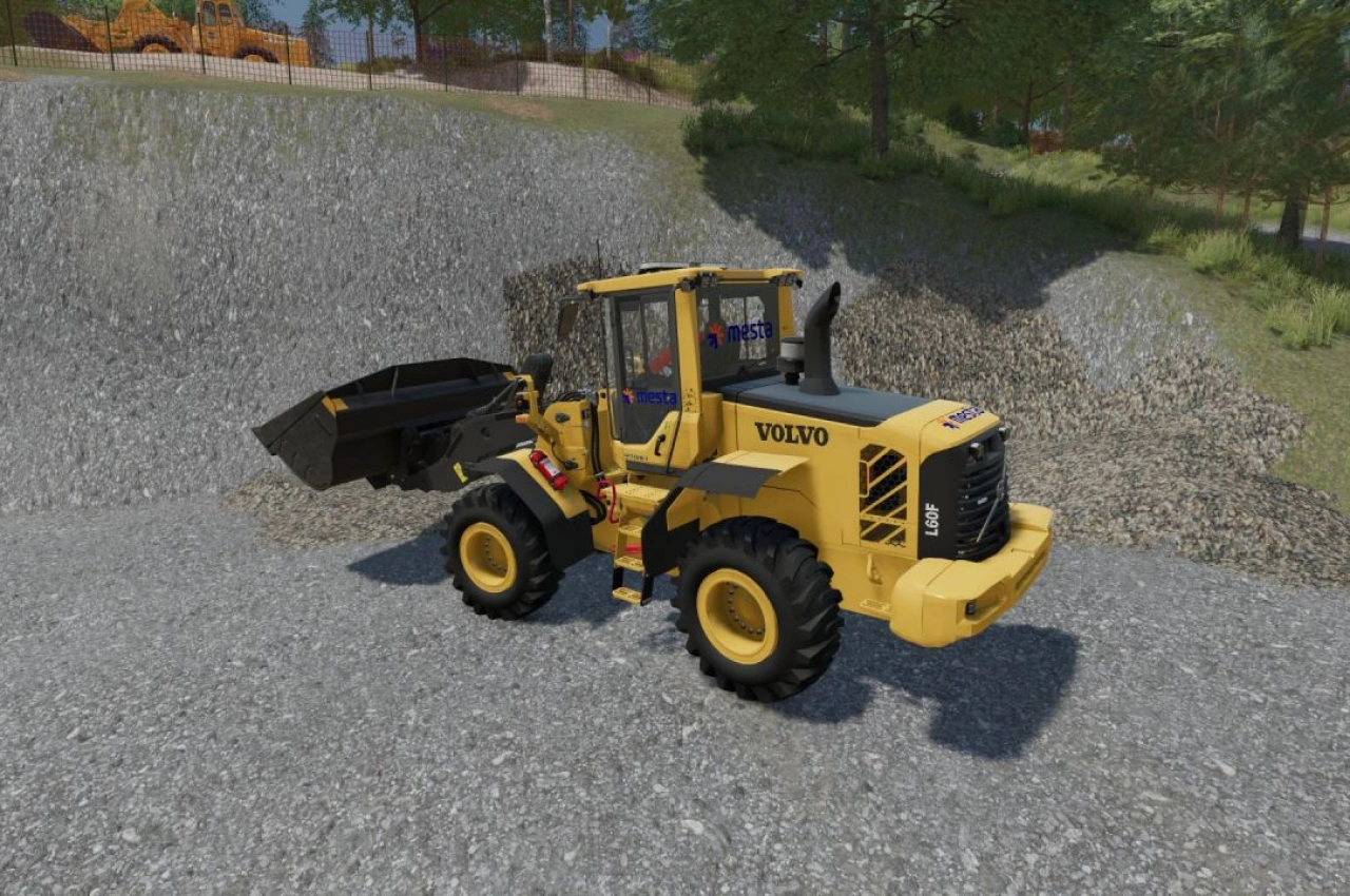 Навантажувач Volvo L60F для Farming Simulator 22