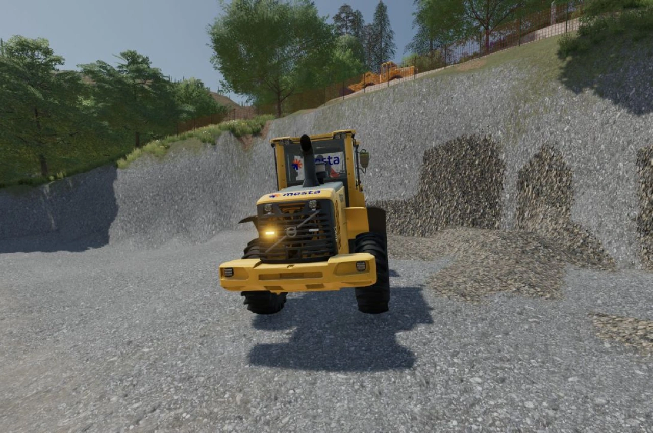 Навантажувач Volvo L60F для Farming Simulator 22