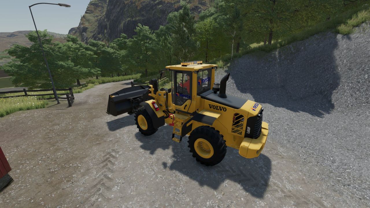Навантажувач Volvo L60F для Farming Simulator 22