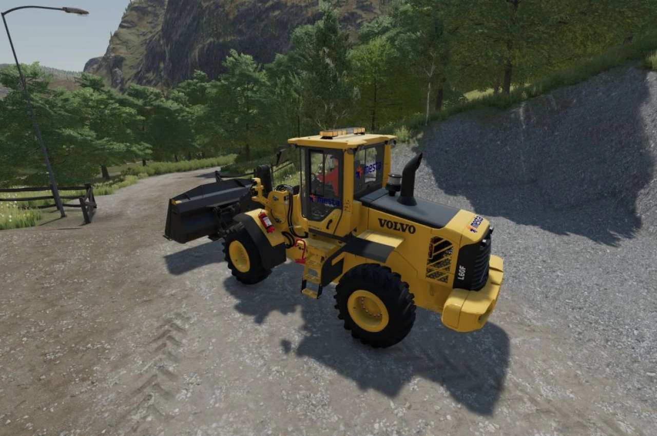 Навантажувач Volvo L60F для Farming Simulator 22