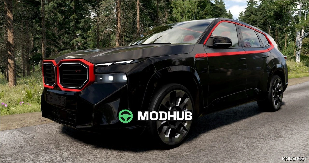 Автомобіль BMW XM для BeamNG.drive